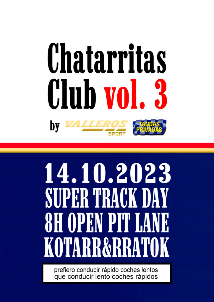 KOTARR&RRATOK…. Chatarritas Club 14.10.2023