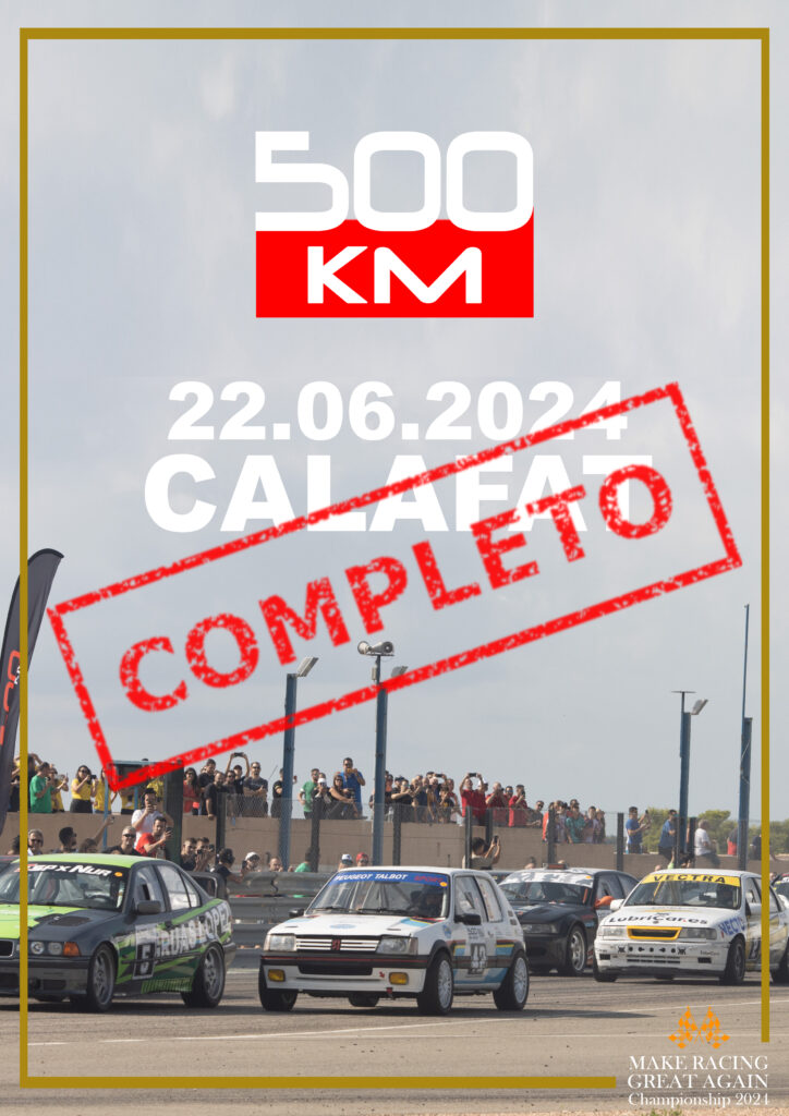 2ª prueba Campeonato 500KM 2024 CALAFAT